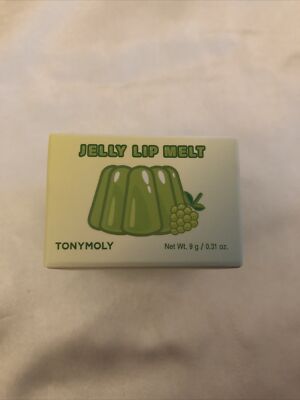 Tony Moly Jelly Lip Melt Green Grape Sealed 9g NIB