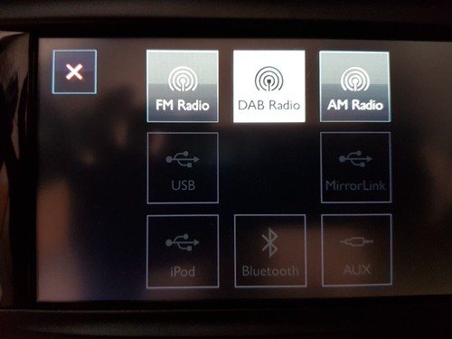 Peugeot 208 RED & BLUE theme Radio Apple Car Play DAB+ unit SMEG+IV2 2012-2016 - Picture 6 of 11