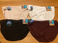 NEW Vanity Fair 4 Pairs Beyond Comfort Bikini Panties 7 Large Mixed Lot 18291