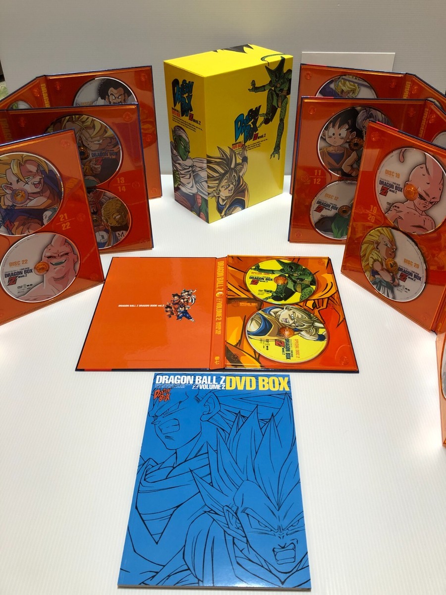 DRAGON BALL Z DVD-BOX DRAGONBOX Z Complete set 2 box vol.2 vol.1