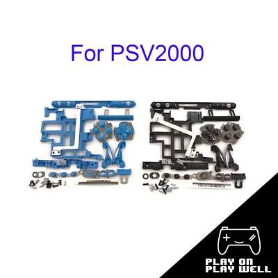 Replacement Full Buttons Housing Shell Screws Volume for Sony PS Vita PSV2000