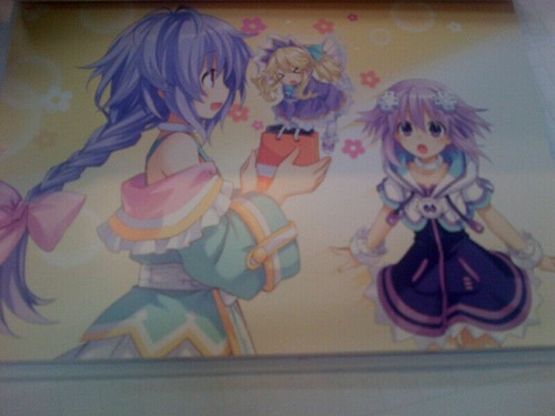 Ultra dimension Neptune V 10 POSTCARD BOOK Neptunia Tsunako hyperdimension - Picture 10 of 10