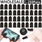 Lot Touch Screen Gaming Finger Sleeve Mobile Game Controller Sweatproof Gloves