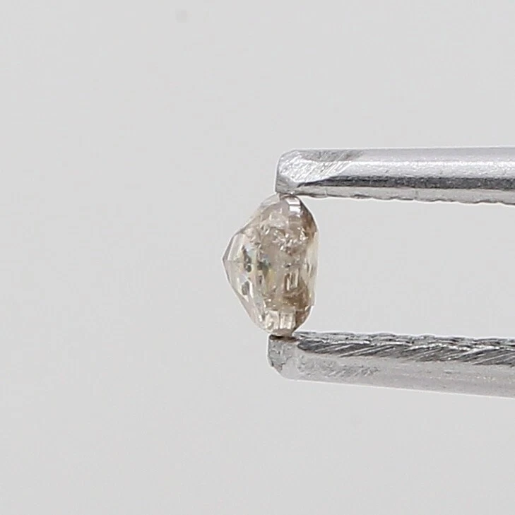 NATURAL DIAMOND 0.10TCW BROWNISH PINK CUSHION BRILLIANT CUT FOR JEWELRY - Image 3 of 4