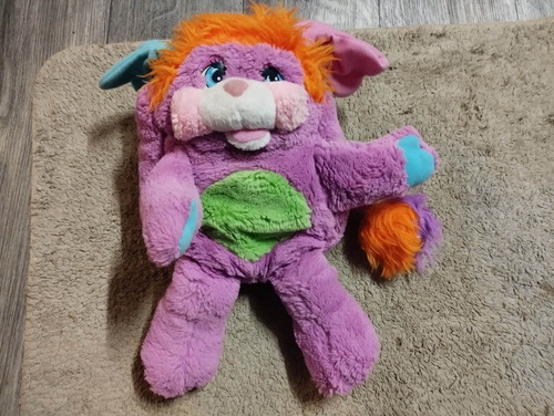 Peluche Popples Pancake Delplay – Vintage Rare – Années 80/90