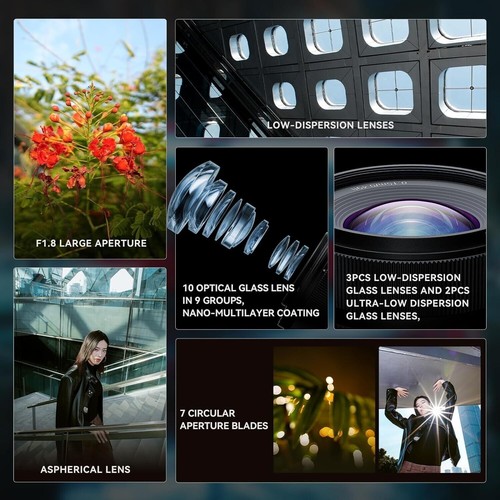 YONGNUO YN11mm F1.8S DA DSM WL APS-C Objetivo gran angular enfoque automático para Sony E - Imagen 4 de 11