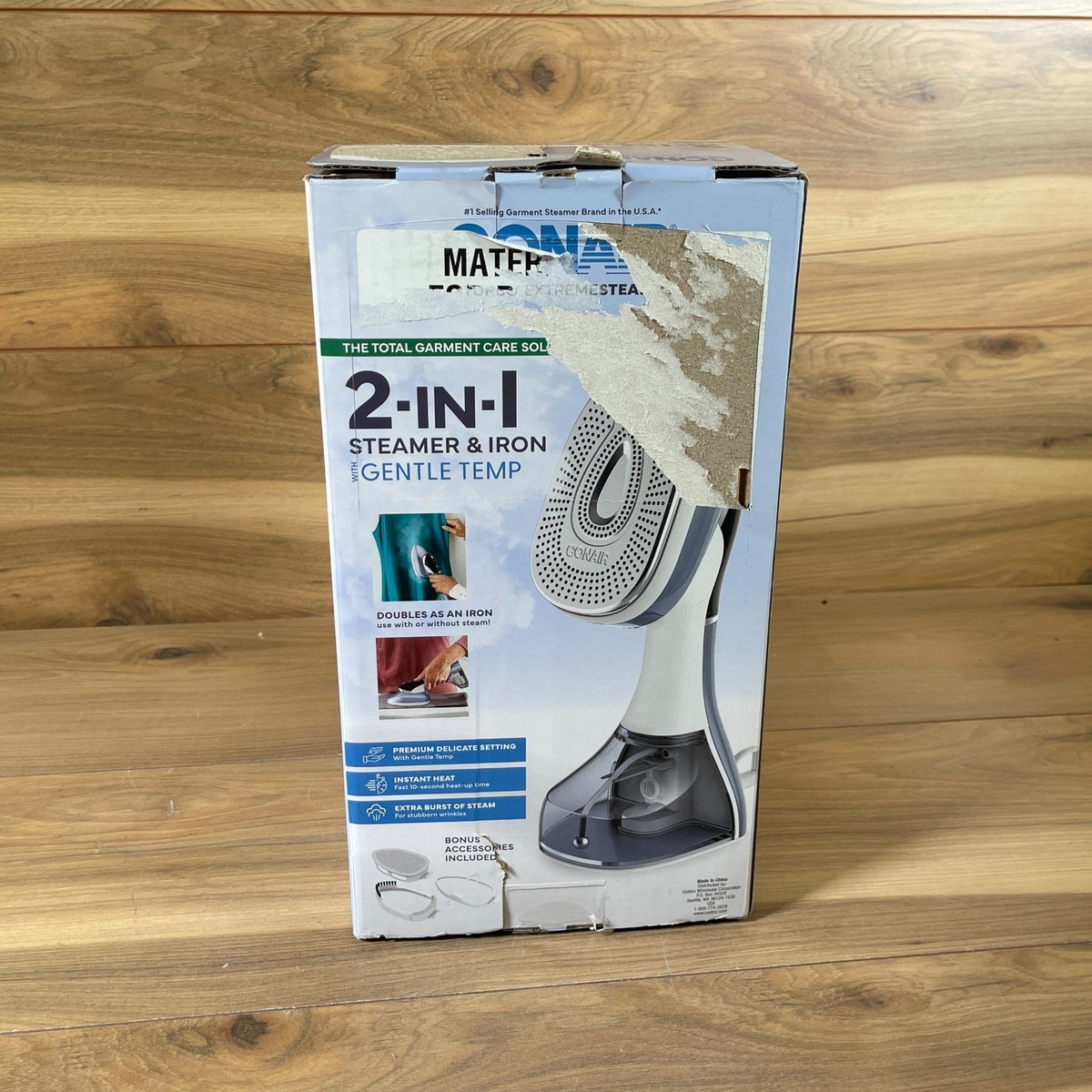 CONAIR GARMENT STEAMER GS18J ガーメントスチーマー 未使用 : Conair