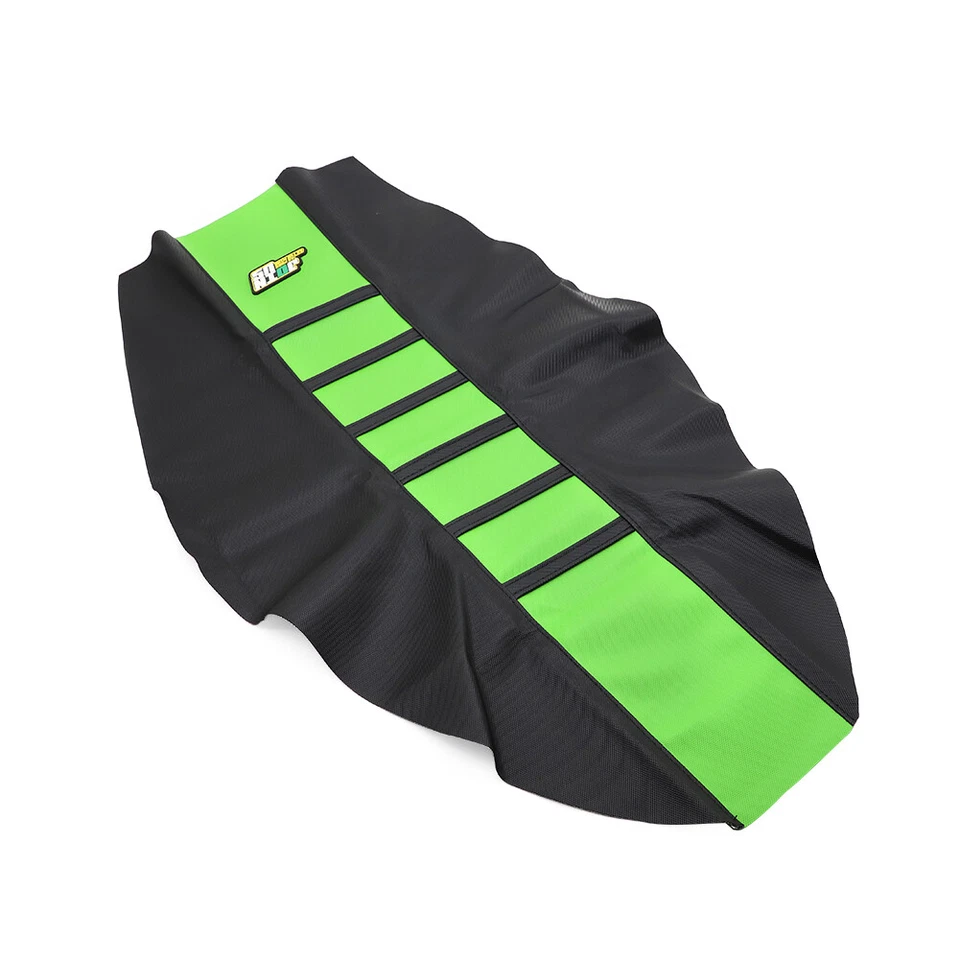 Gripper Soft Seat Cover Skin For Kawasaki KX 125 KX250 KXF250 KXF450 Dirt Bike - Imagem 3 de 4