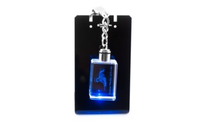 German Wirehaired Pointer, Dog Crystal Keychain, Keychain, Crystal Animals DE