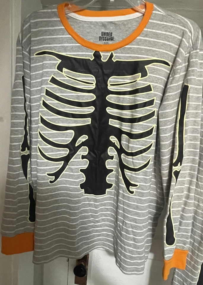 Pijama/Disfraz Under Disguise Unisex Esqueleto XL Halloween Foto 2 de 4