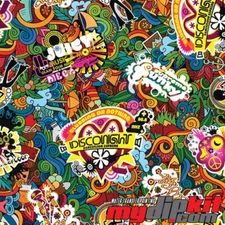 Hydrographics Film Hydro Dipping Water Transfer Print Film DD-962 Disco Bomb