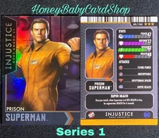 Injustice Arcade Series 1 Out of Print Card 89 Prison Superman Holofoil