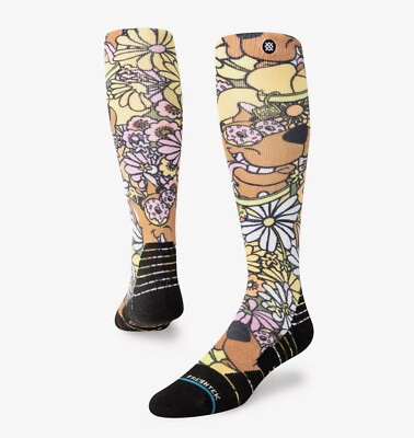 Stance Scooby Doo Snakin Scoobs Snow Ski & Board Socks Men s Size Large 9-13 NWT