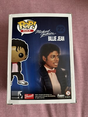 Funko Pop Michael Jackson Billie Jean 22 Genuine Rare Vinyl Figure