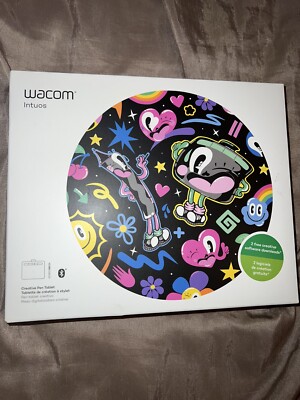 Wacom Intuos S Wireless Drawing Graphics Tablet - Black