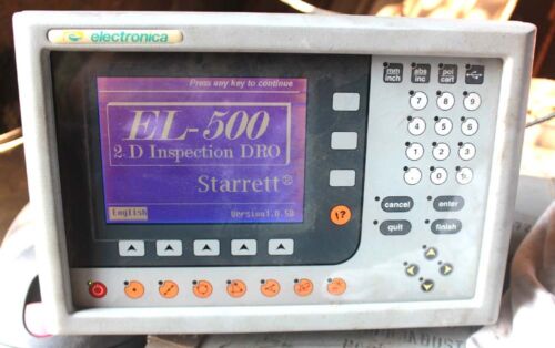 Electronica Mechatronic Systems EL531 EL500 S/N: EK006 Display Panel - 第 1/6 張圖片