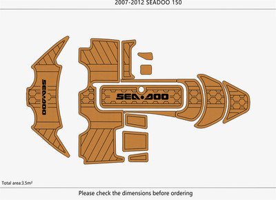 2007-2012 Sea Doo 150  Speedster Boat Flooring