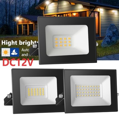 1X-10X DC12V LED Fluter Strahler Scheinwerfer 10W/20W/30W Außen Flutlicht lampe