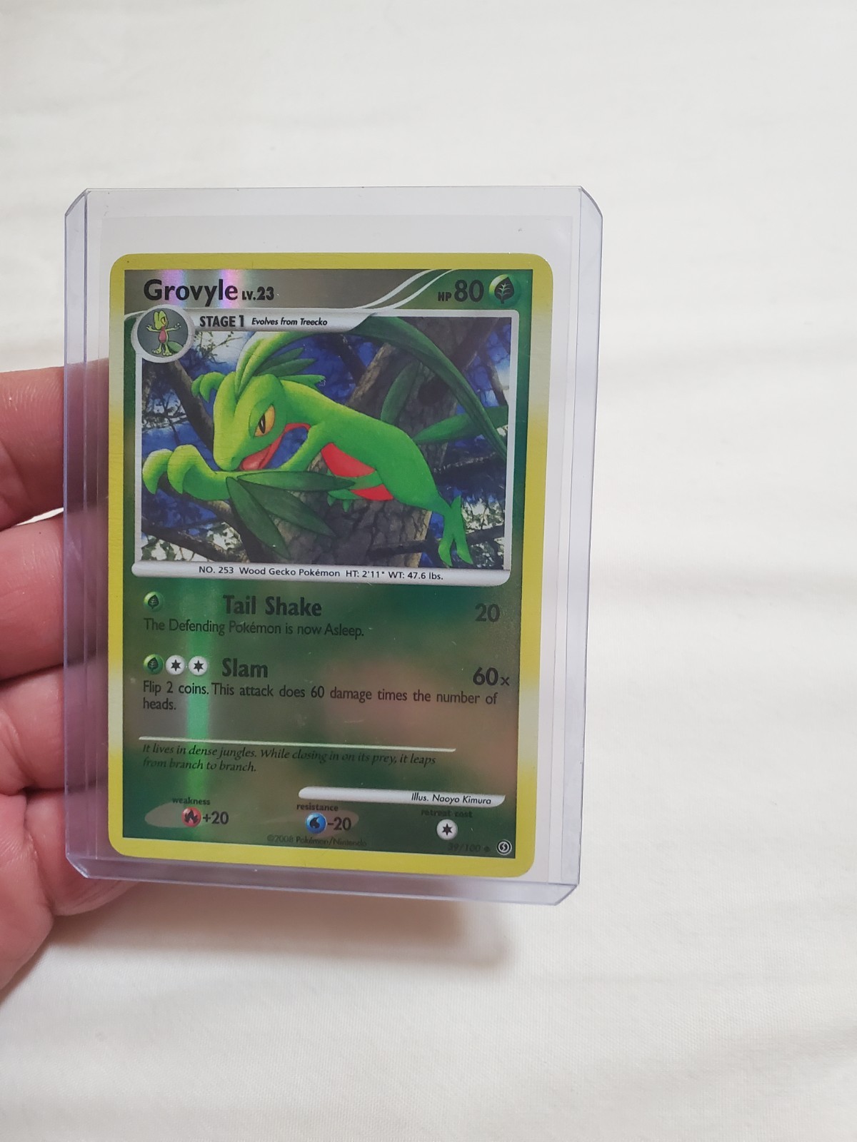 Grovyle Uncommon Stormfront Reverse Holo 39/100 Pokemon Card NM/LP
