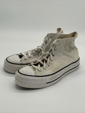 Converse Chuck Taylor All Star Platform High White Women Size 8 560846F