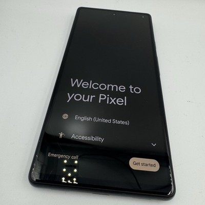 Google Pixel 6a 128GB Unlocked Charcoal Smartphone Tested Fully Working