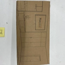 Probrico Round Passage Door Knob, 10-Pack,