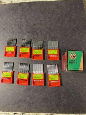 (10)-ORGAN Sewing Machine Needles**DPx17**135x17**2157**SY3355**Size:110/18-NOS