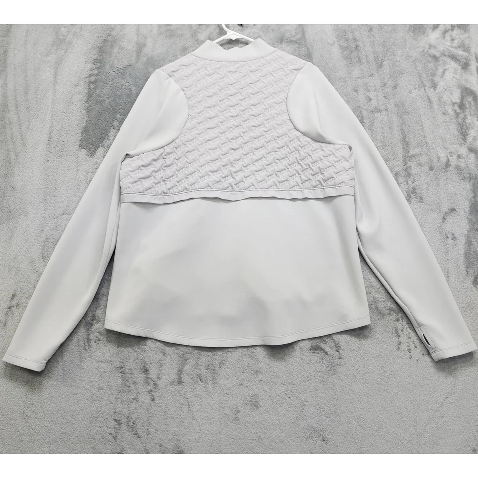 Chaqueta Avia Mujer XL (16-18) Gris Rendimiento Activo Acolchada Correr Cremallera Completa Foto 3 de 4