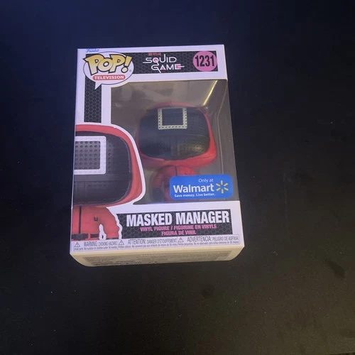 Funko Pop Squid Game Masked Manager #1231 Vinyl Figure