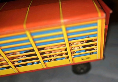 Vintage Marx Marcrest Livestock Lines Cattle Farm Truck #303 17" - Picture 8 of 11