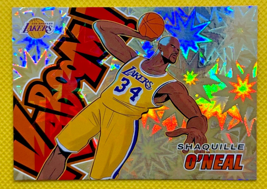 💥 Shaquille O'Neal #34 - 2024 Panini Revolution Kaboom Horizontal / SSP 💥