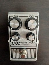 DOD GUNSLINGER MOSFET DISTORTION PEDAL! SILVE...