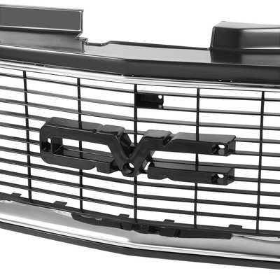 For 94-99 GMC C1500 Suburban OE Style Chrome Front Grille w