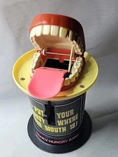 VTG 1975 Poynter Products Put Your Money Where Your Mouth Is 'Money Hungry Bank'