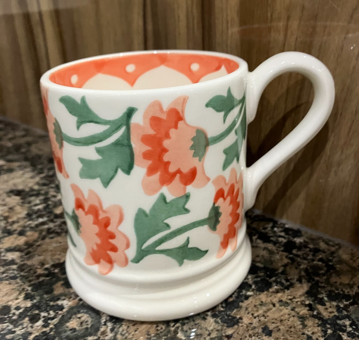 EMMA BRIDGEWATER   CHRYSANTHEMUM   1/2PT MUG