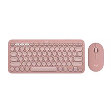 Logitech - Pebble 2 Combo Compact Wireless Scissor Keyboard and Mouse Bundle ...