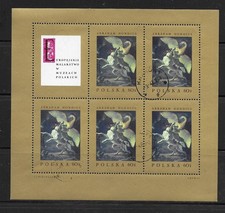 Poland 1967 Famous Paintings S/S x 2 CTO (P250)