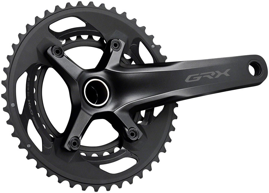 Коленчатый вал Shimano GRX FC-RX600-11 Gravel 4630 t 170 мм 2x11 скоростей Черный 28490₽