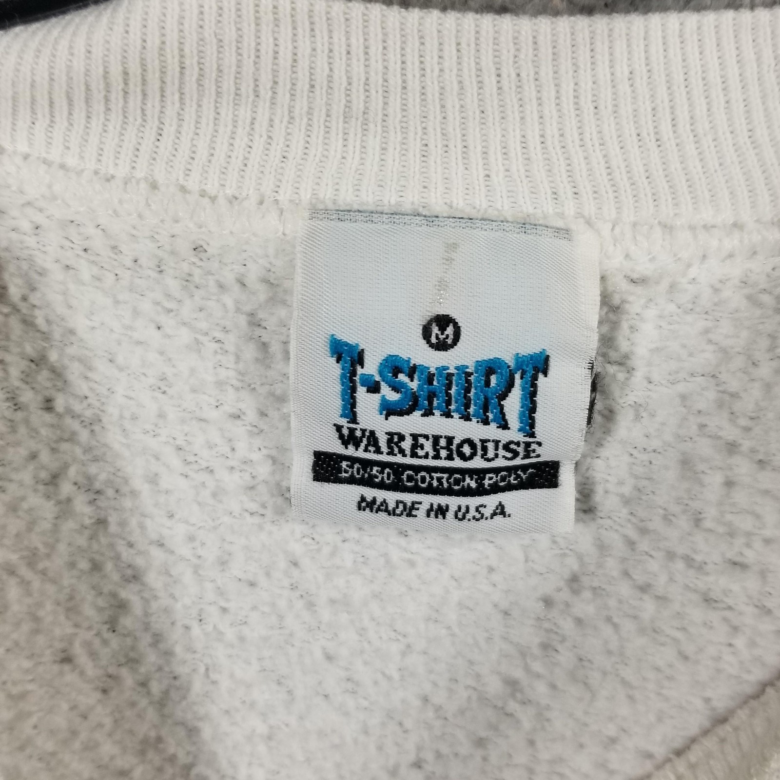 Vintage Beverly Hills Rodeo Drive Sweatshirt Mens Medium White Crewneck 90s USA