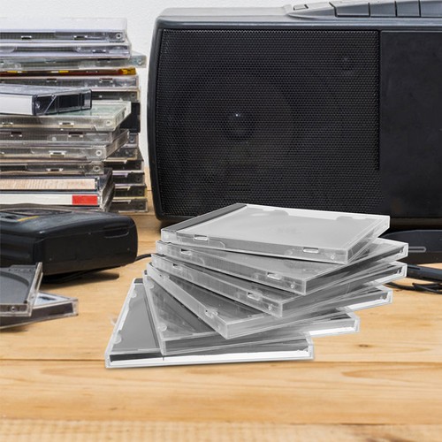 10 Pcs Custodia CD Organizzatore Archiviazione Contenitore Plastica - Afbeelding 3 van 12