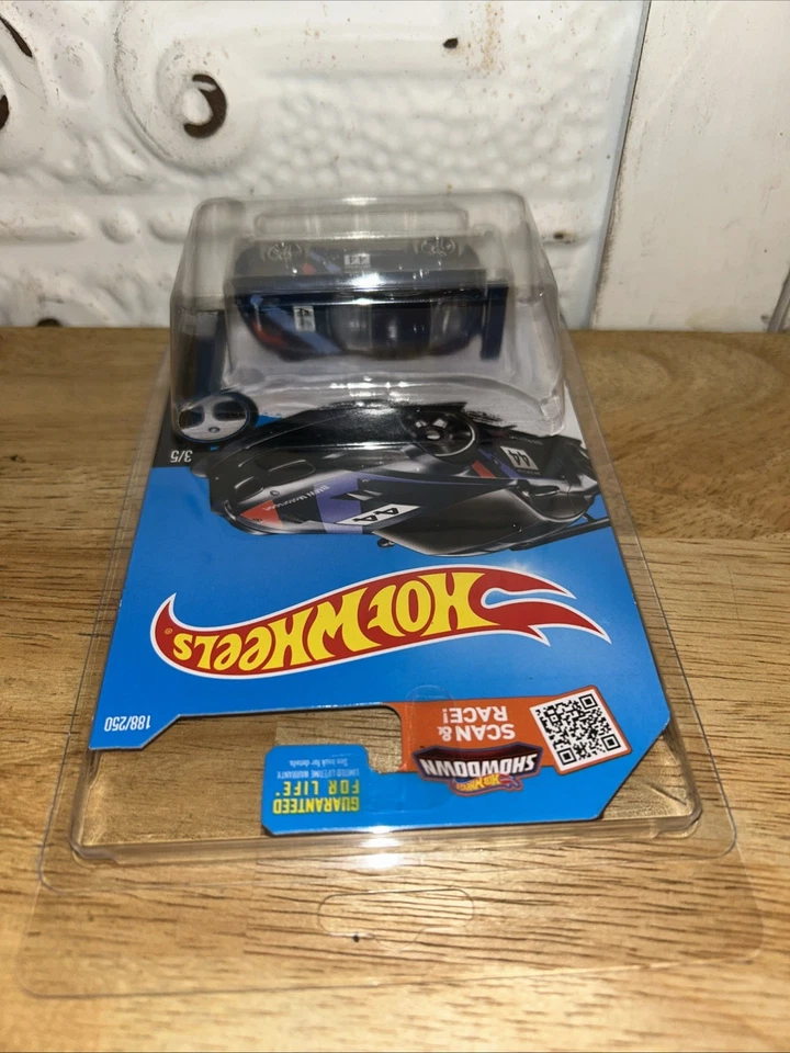 风火轮 宝马 Z4 M 摩托车 黑色 "44" 宝马系列 3/5 HTF 全新带盒 — 第 4/4 张图片