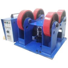 Rotary Rolls Welding Positioner 2200LBS Load Capacity Turning Linkage Welding T