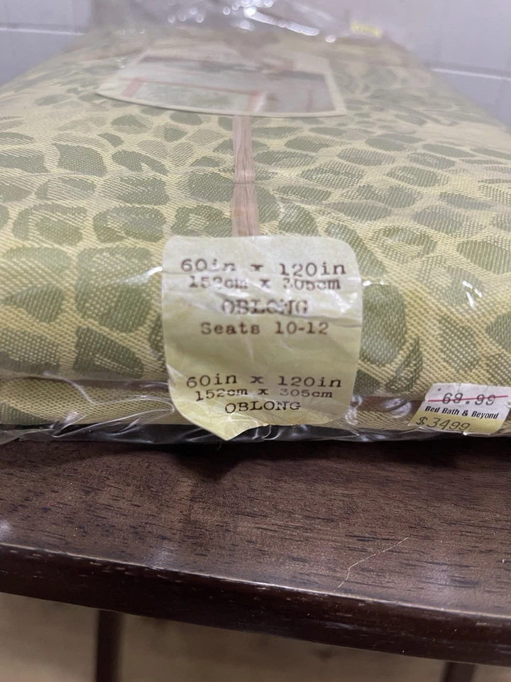 Mantel Tommy Bahama verde azulado piña interior exterior playa oblongo 60x120 Foto 4 de 4