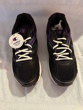 2009 Brand New Champion Fitness Stride Womens Sneaker Purple/Black/White