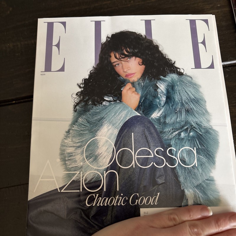 Elle Magazine  March Spring  2026 Odessa Azion