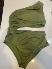 Shade And Shore Padded Bathing Suit Swimsuit Size XL 16 New