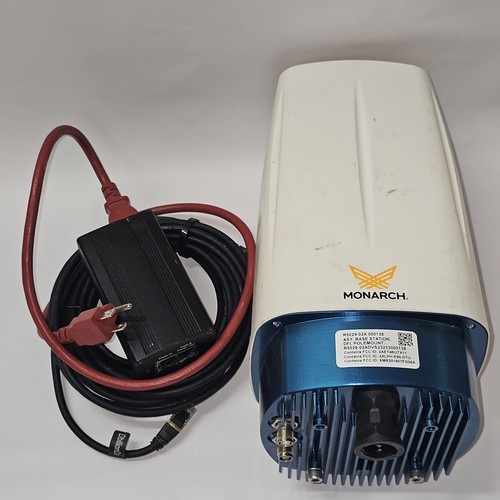 Monarch Base Station Autonomous Tractor Guidance System Polemounted PoE Gateway 