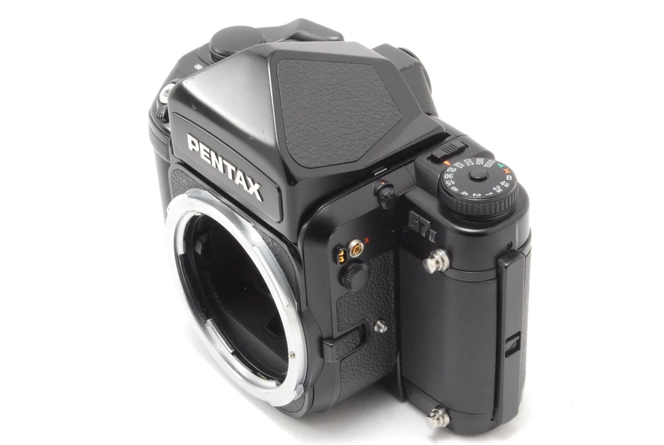 [Casi COMO NUEVA] PENTAX 67 II 67II Cámara fotográfica de formato medio 45 mm 75 mm Lente Japón Foto 4 de 4