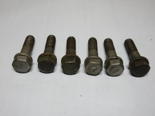 Ford Gpw Jeep F Marked Rear Axle Flange Bolt - 6 F Bolts - Original Ford Gpw Jeep F Marked Rear Axle Flange Bolt - 6 F Bolts - Original