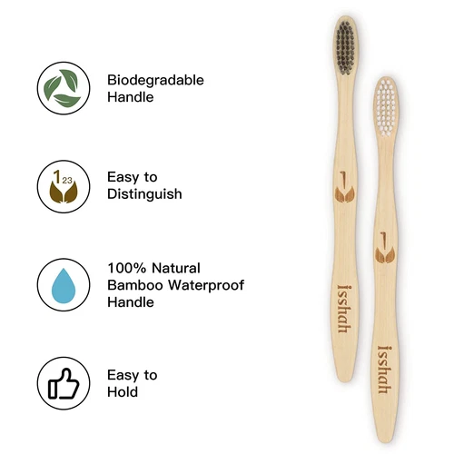 Isshah Bamboo Toothbrush